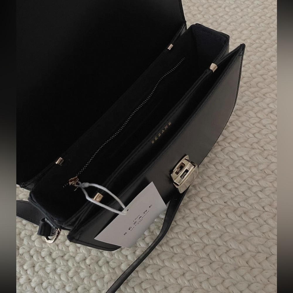 Sezane CLAUDE BAG in black - Picture 7 of 8
